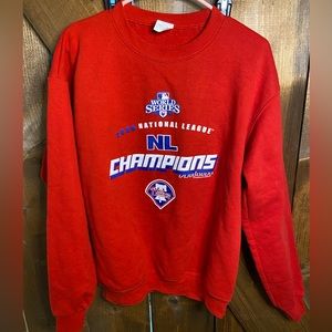 Mens Vintage Philadelphia Phillies crewneck